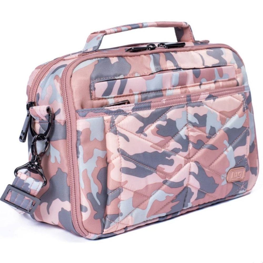 Lug Scoop 2 Crossbody Bag in Camo Rose